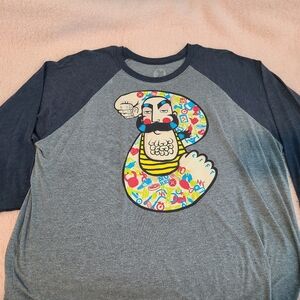 Project X Men's XXL Raglan Athletic Shirt